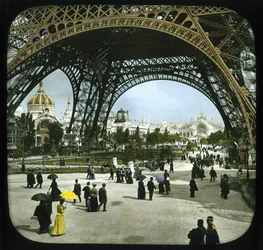 Exposición de París: Campo de Marte y Torre Eiffel, París, Francia, 1900